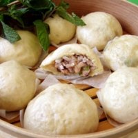 Image of Steam Pork  Mushroom Dumpling Recipe, Group Recipes