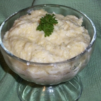 Image of Yankified Grits Aka Mascarpone Herbed Polenta-ci Recipe, Group Recipes