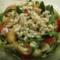 Image of Sweet And Savoury Salad With Pear And Blue Cheese Recipe, Group Recipes