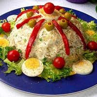 Image of Russian Salad Recipe, Group Recipes
