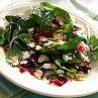 Image of Grilled Chicken Spinach Cranberry Salad Recipe, Group Recipes