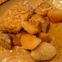 Image of Crock-pot Italian Chicken And Potatoes Recipe, Group Recipes