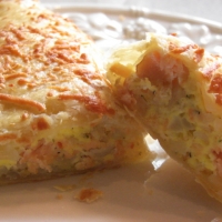 Image of Smoked Salmon In Puff Pastry Recipe, Group Recipes
