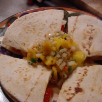 Image of Shrimp Quesadillas With Mango Salsa Recipe, Group Recipes