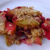 Image of Apple Cranberry Crisp Recipe, Group Recipes