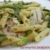 Image of Pasta With Fish And Veggies Recipe, Group Recipes