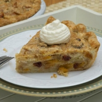 Image of Autumn Dried Fruit And Apple Pie Recipe, Group Recipes