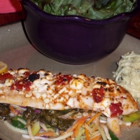 Image of Roasted Red Pepper White Fish And Veggies Recipe, Group Recipes