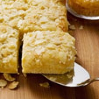 Image of Honey Polenta Cake With Flaked Almonds Recipe, Group Recipes