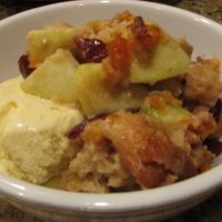 Image of Apple Bread Pudding Recipe, Group Recipes