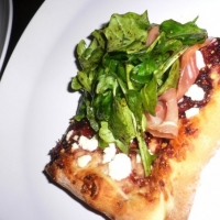 Image of Fig Goat Cheese Prosciutto And Arugula Pizza Recipe, Group Recipes
