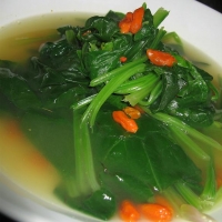 Image of Chinese-style Spinach With Goji Berries Recipe, Group Recipes