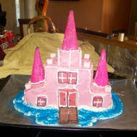 Image of Princess Castle Cake Recipe, Group Recipes