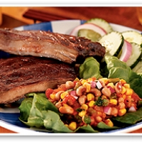 Image of Ribs With Corn Salsa Recipe, Group Recipes