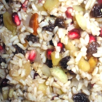 Image of Pom Autumn Rice Pilaf Recipe, Group Recipes