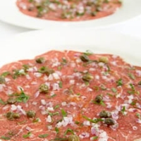 Image of Beef Carpaccio With Capers Parsley And Truffle Oil Recipe, Group Recipes