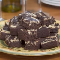 Image of Swirled Cheesecake Brownies Recipe, Group Recipes