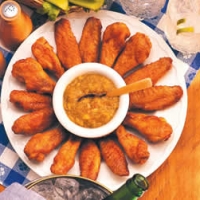 Image of Island Chicken Wings Recipe, Group Recipes