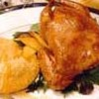 Image of Grilled Squab With Vidalia Empanitos And Nectarine Marmalade Recipe, Group Recipes