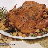 Image of Chicken With Truffles Wild Mushrooms And Potatoes Recipe, Group Recipes