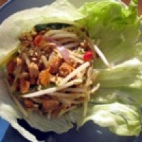 Image of Thai Lettuce Wraps Recipe, Group Recipes