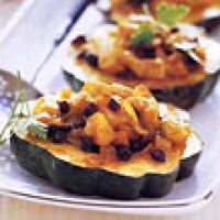 Image of Apple-filled Acorn Squash Rings With Curry Butter Recipe, Group Recipes