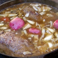 Dutch Oven Pot Roast Recipe » Campfire Foodie