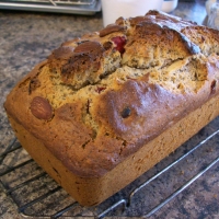 Image of Almond - Poppyseed Loaf With Cranberries Recipe, Group Recipes