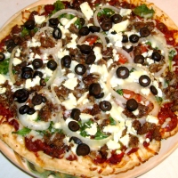 Image of My Big Fat Greek Pizza Recipe, Group Recipes