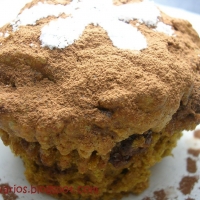 Image of Pumpkin And Chocolate Chips Muffins Recipe, Group Recipes