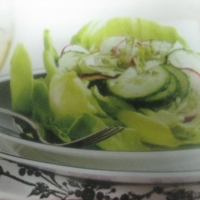 Image of Dilled Cucumber And Belgian Endive Salad Recipe, Group Recipes