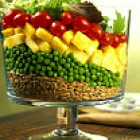 Image of Tomorrows Layered Salad Recipe, Group Recipes