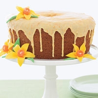 Image of Tangerine Chiffon Cake Recipe, Group Recipes