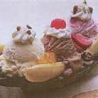 Image of Grilled Banana Splits With Coffee Ice Cream And Mocha Sauce Recipe, Group Recipes