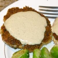 Image of Crab Cake With Remoulade Dressing Recipe, Group Recipes