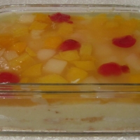 Image of Crema De Fruta (fruit Cream Cake) Recipe, Group Recipes