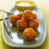 Image of Potato Croquetas With Saffron Aioli Recipe, Group Recipes