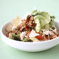 Image of Turkey Taco Salad Recipe, Group Recipes