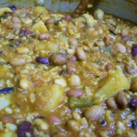 Image of Feed The Neighbourhood Beans And Rice Stew Recipe, Group Recipes