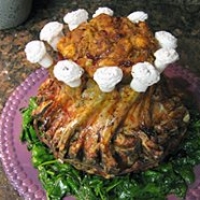 Image of Stuffed Crown Roast  Of Pork Recipe, Group Recipes
