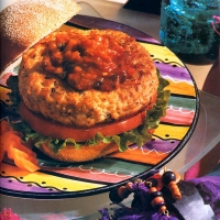 Image of Turkey Burgers  Texas Style  Recipe, Group Recipes