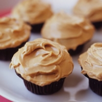 Image of Chocolate Cupcakes With Peanut Butter Icing Recipe, Group Recipes