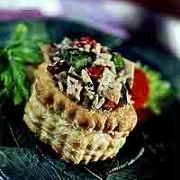 Image of Chicken Puffs Basket Recipe, Group Recipes