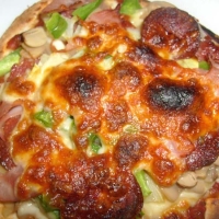 Image of Lazy Night Pita Pizza Supreme Recipe, Group Recipes