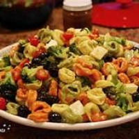 Image of Tortellini With Meat And Vegetables Cold Salad Recipe, Group Recipes