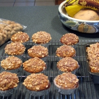 Image of Banana Peanut Butter Oatmeal Muffins Recipe, Group Recipes