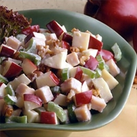 Image of Waldorf Swiss And Turkey Salad Recipe, Group Recipes