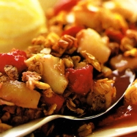 Image of Rhubarb And Apple Crumble - Diabetic Friendly Recipe, Group Recipes