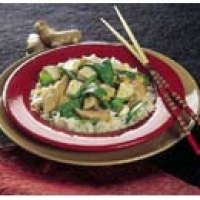 Image of Ginger Chicken With Organic Sno Peas Recipe, Group Recipes
