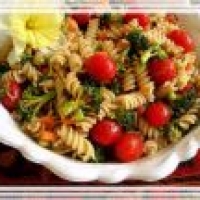 Image of Italian Pasta Salad For 50 Recipe, Group Recipes